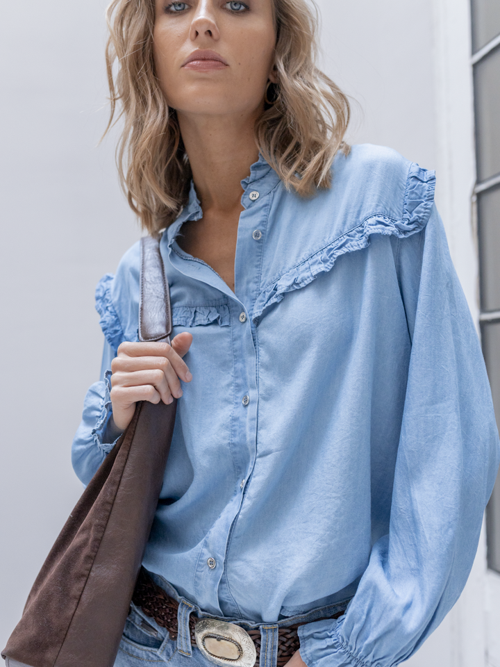 BLUSA WESTERN CELESTE
