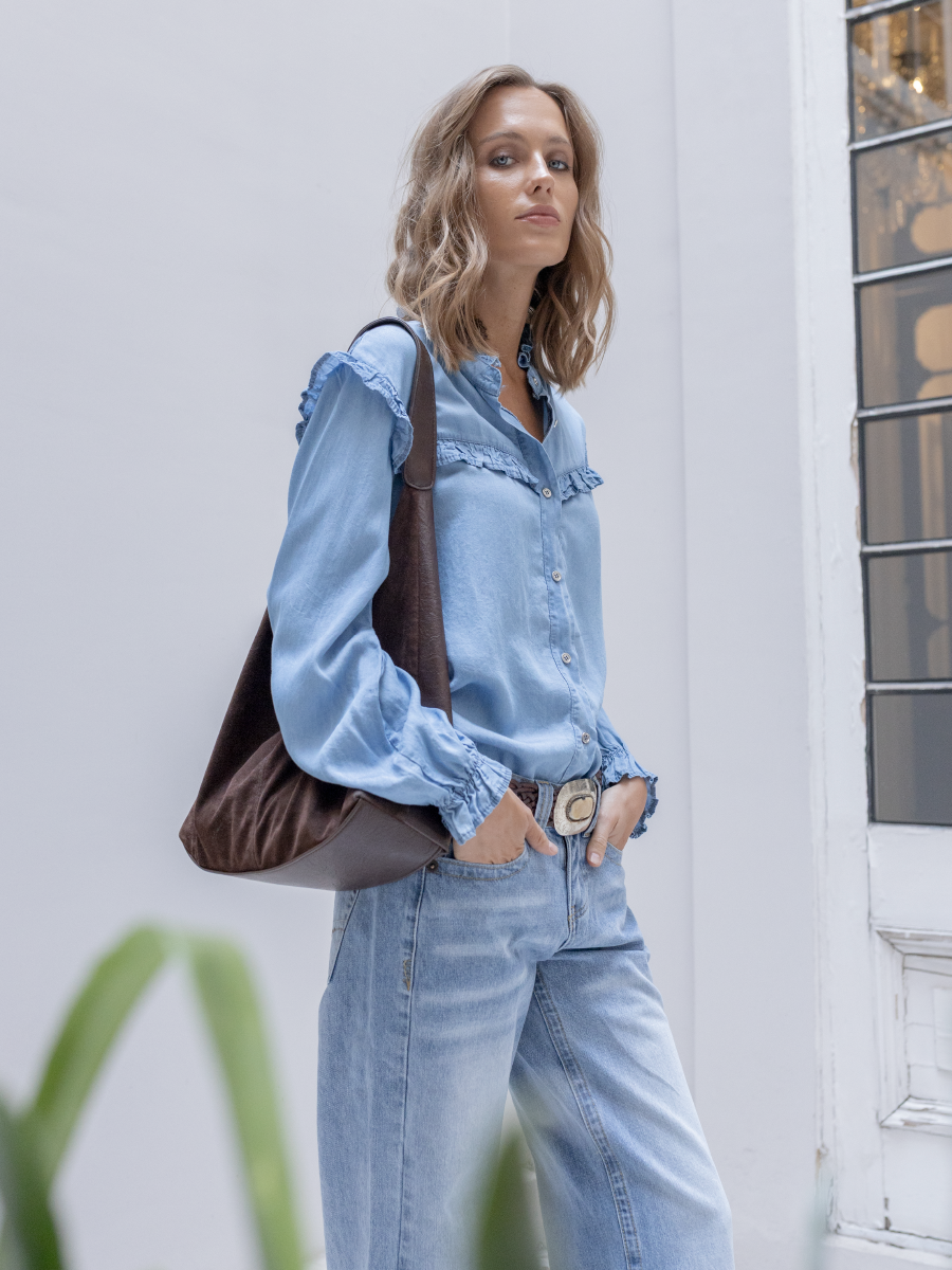 BLUSA WESTERN CELESTE