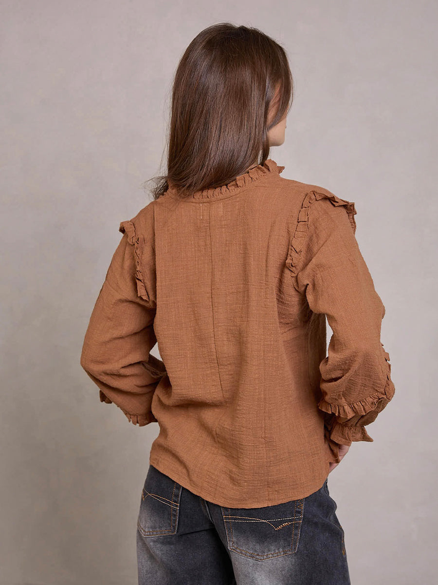 BLUSA CALA CAFÉ