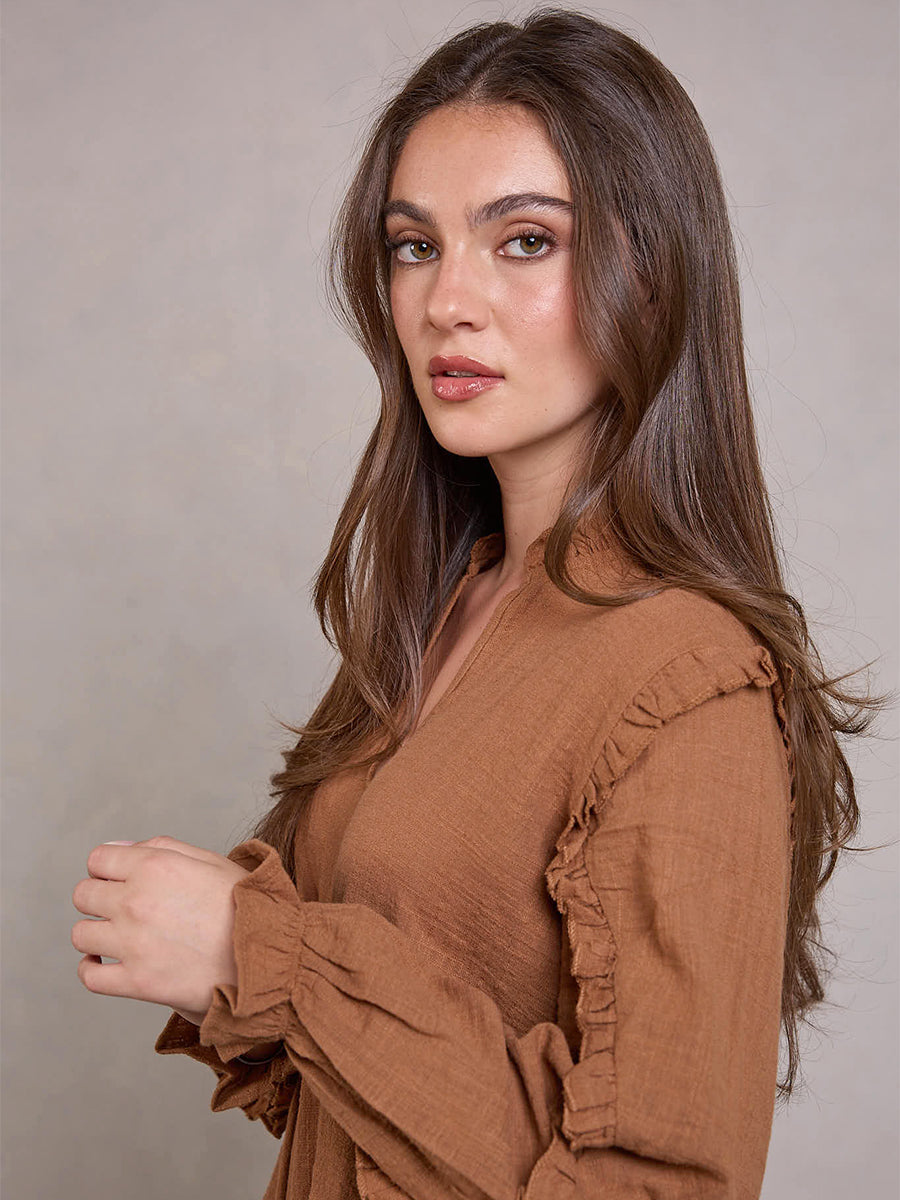 BLUSA CALA CAFÉ