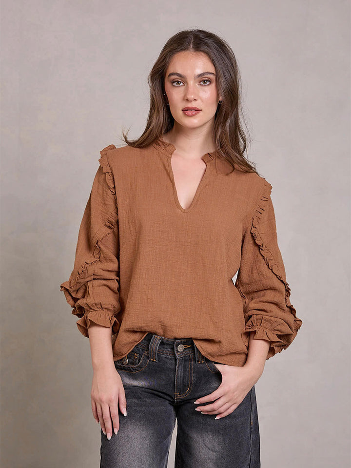 BLUSA CALA CAFÉ