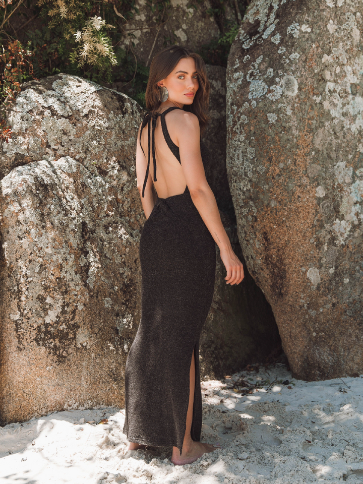 CERDEÑA DRESS NEGRO