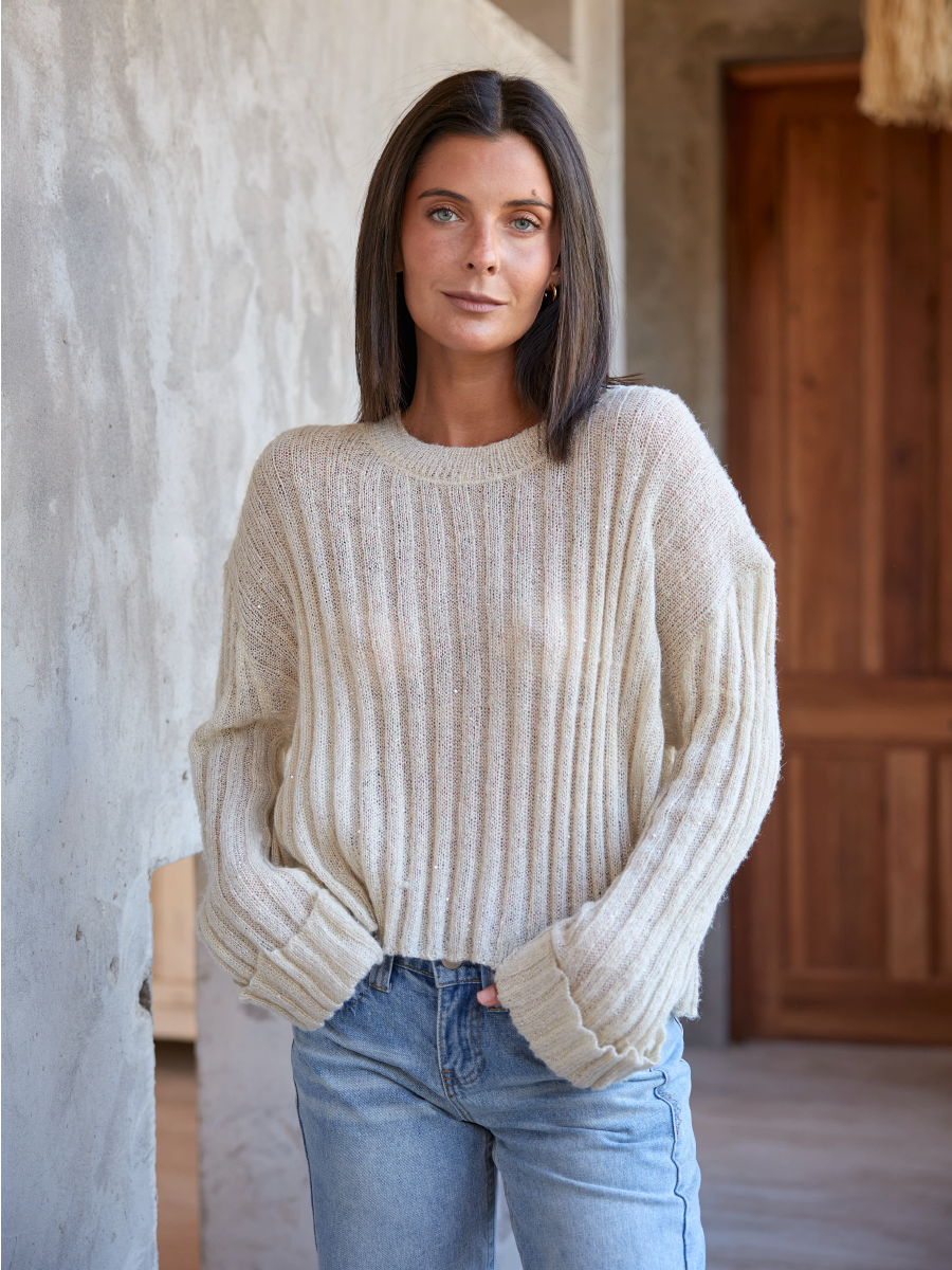 CHALECO CAPRI BEIGE