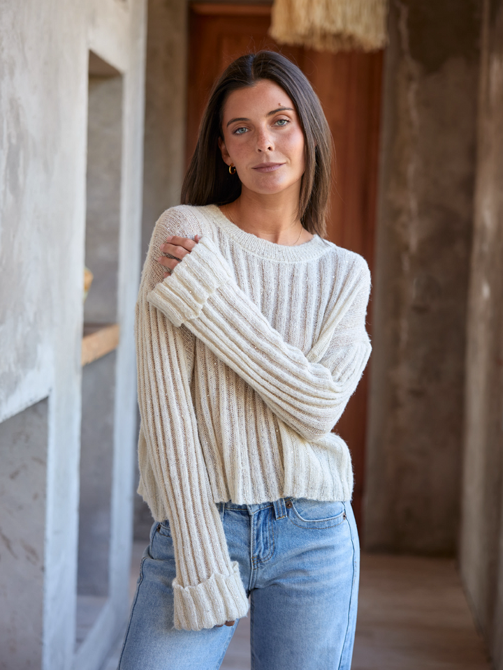 CHALECO CAPRI BEIGE
