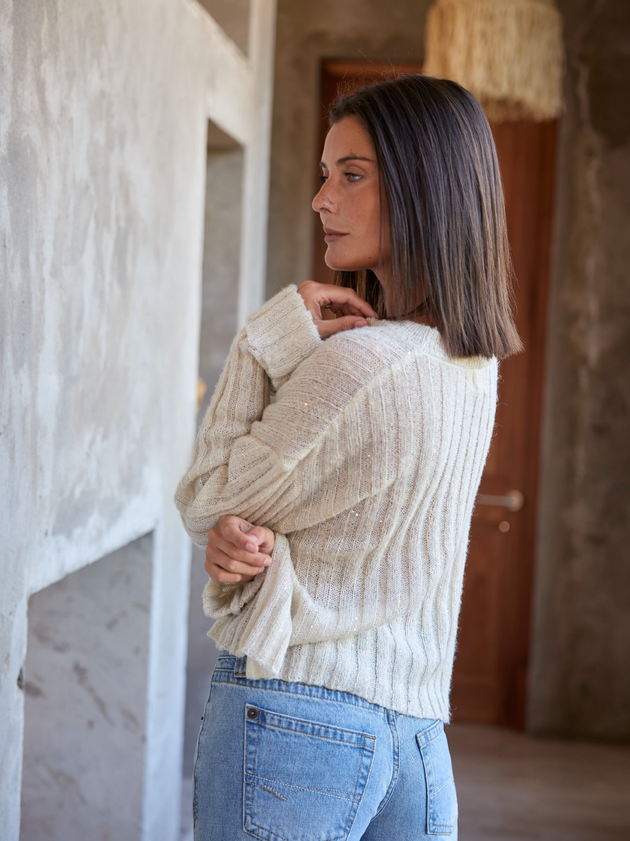 CHALECO CAPRI BEIGE