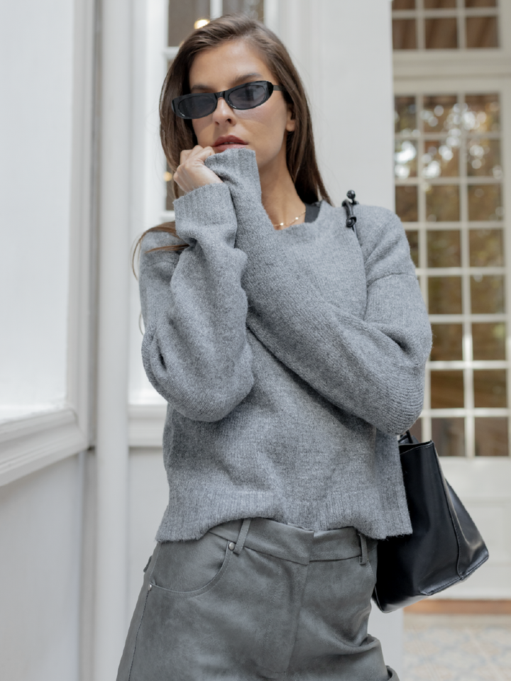 CHALECO ROMA GRIS