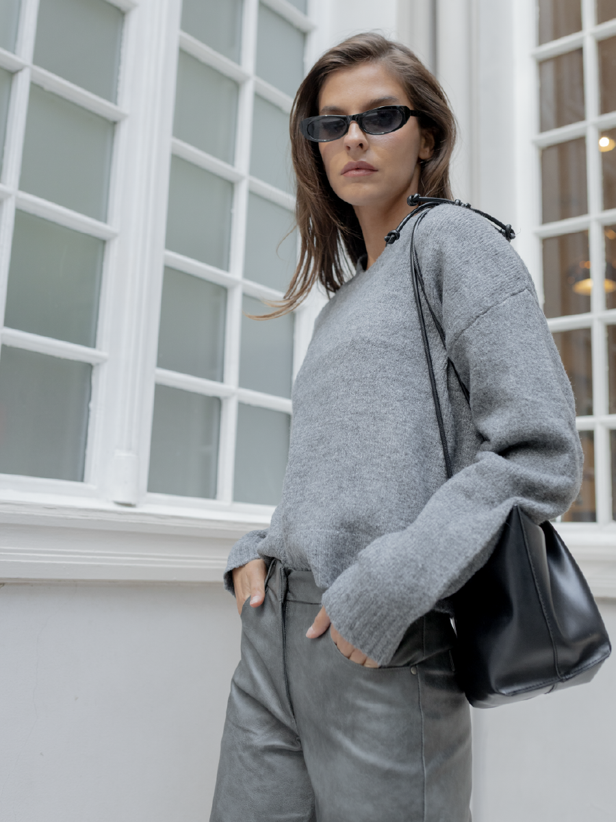 CHALECO ROMA GRIS