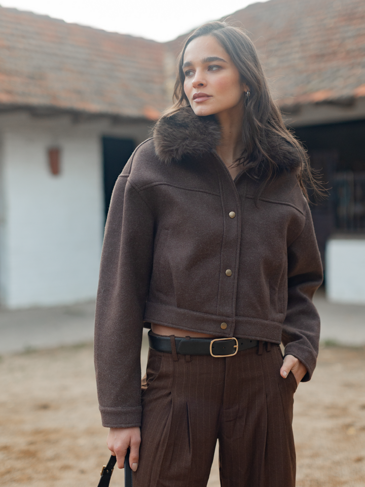 CHAQUETA CELINE CAFE