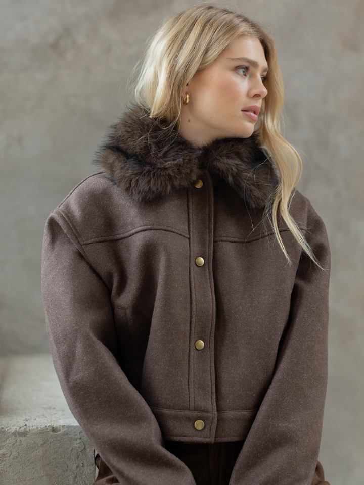 CHAQUETA CELINE CAFE
