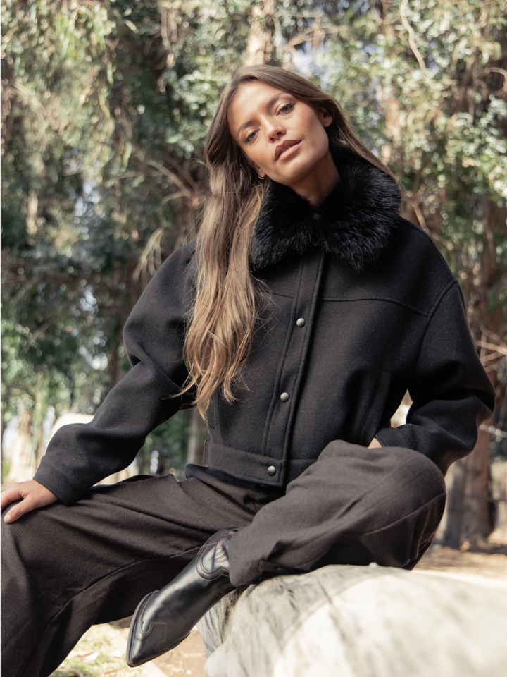 CHAQUETA CELINE NEGRO