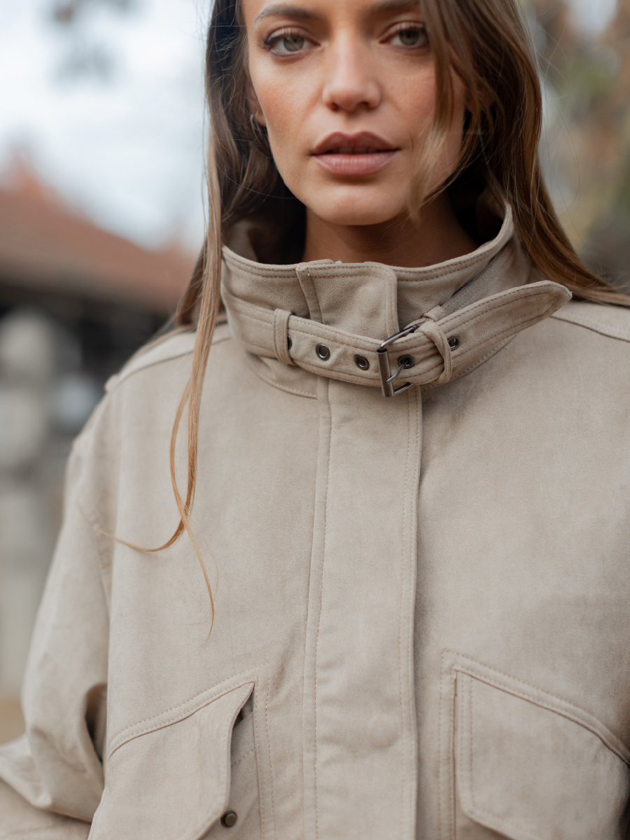 CHAQUETA LUCIA TAUPE