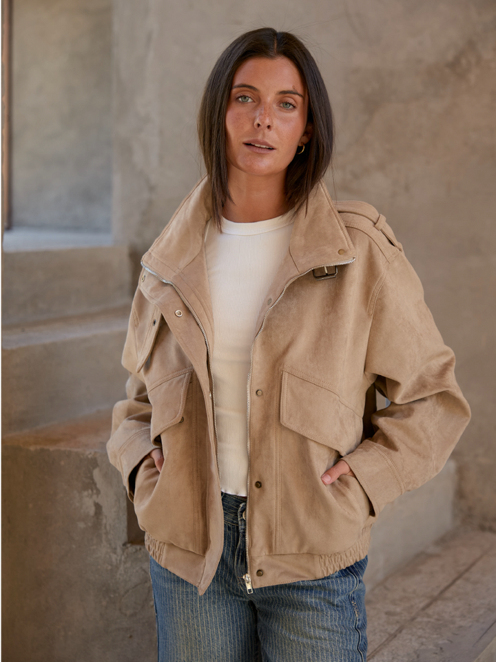 CHAQUETA LUCIA BEIGE