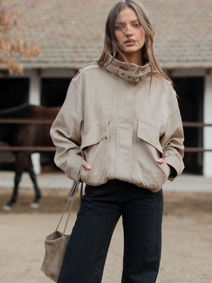 CHAQUETA LUCIA TAUPE