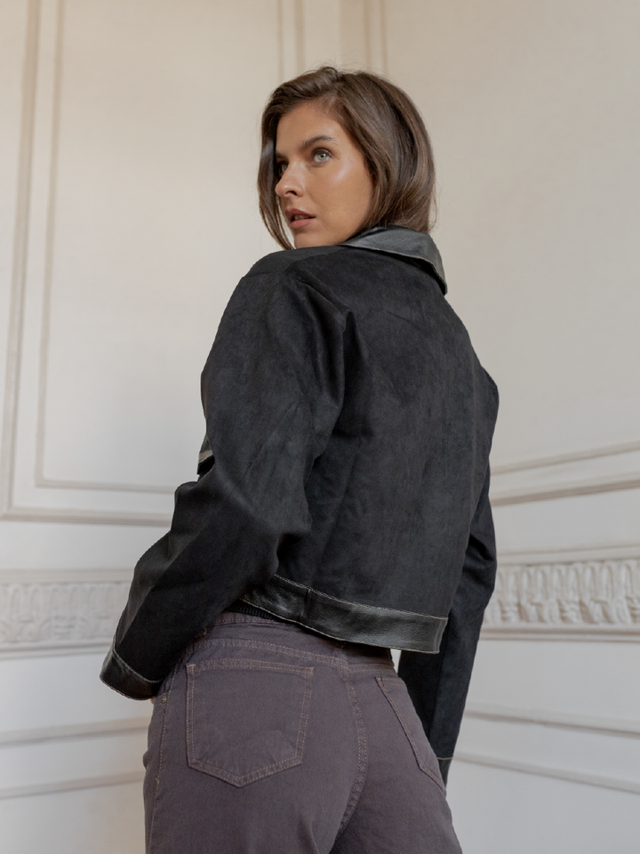 CHAQUETA MAGNOLIA NEGRO