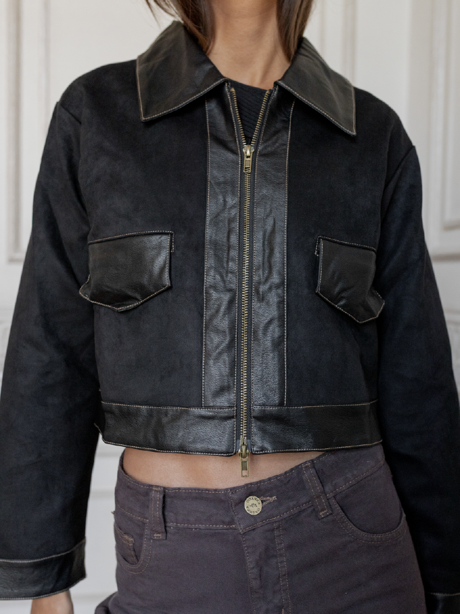 CHAQUETA MAGNOLIA NEGRO