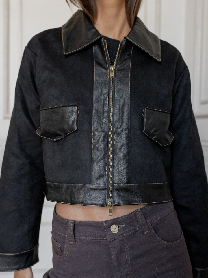 CHAQUETA MAGNOLIA NEGRO