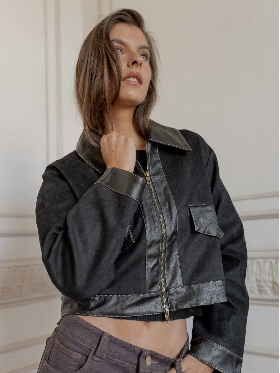 CHAQUETA MAGNOLIA NEGRO