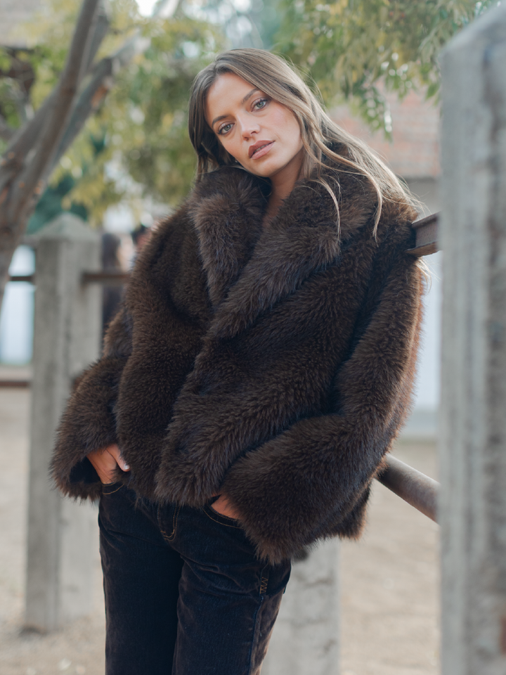 CHAQUETA REVERSIBLE CAFE