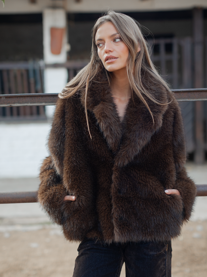 CHAQUETA REVERSIBLE CAFE