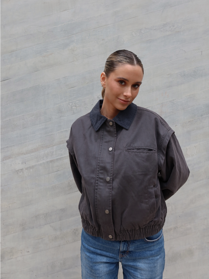 CHAQUETA VEGA GRIS