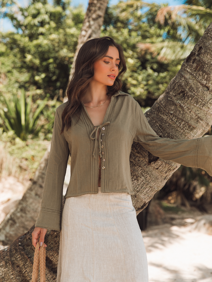 BLUSA AMALFI VERDE