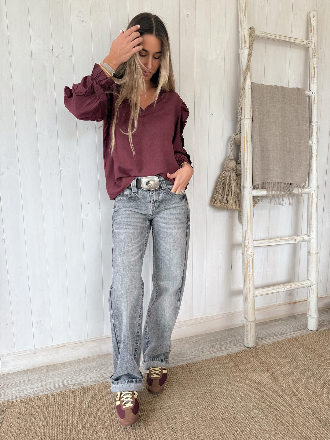 NEW BLUSA CALA BURDEO