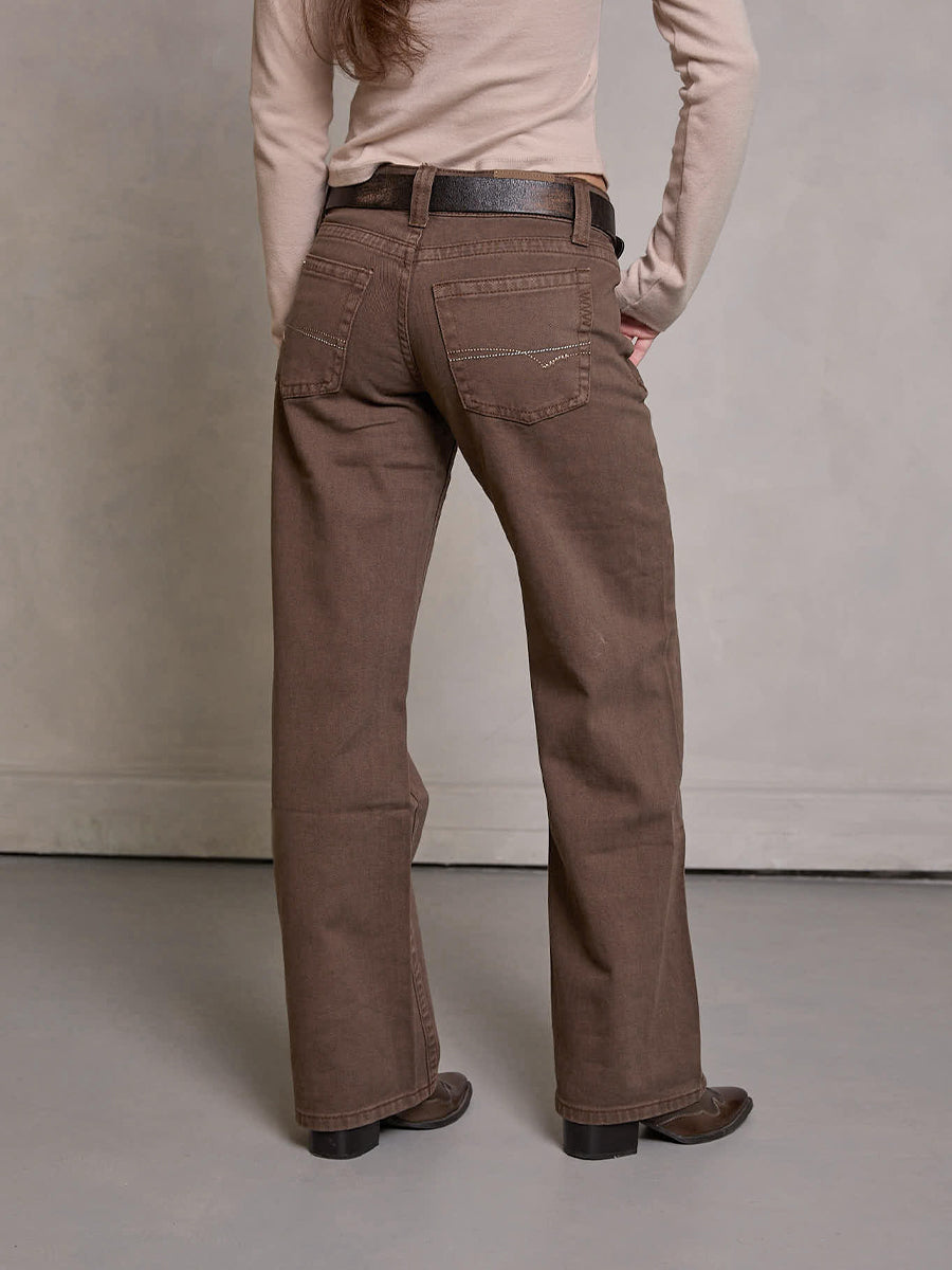 PANTALON JUANA CAFÉ