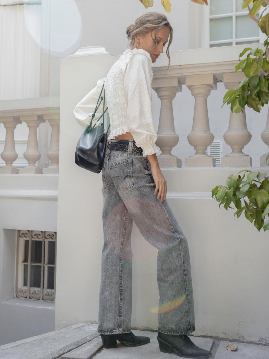 PANTALON JUANA GRIS
