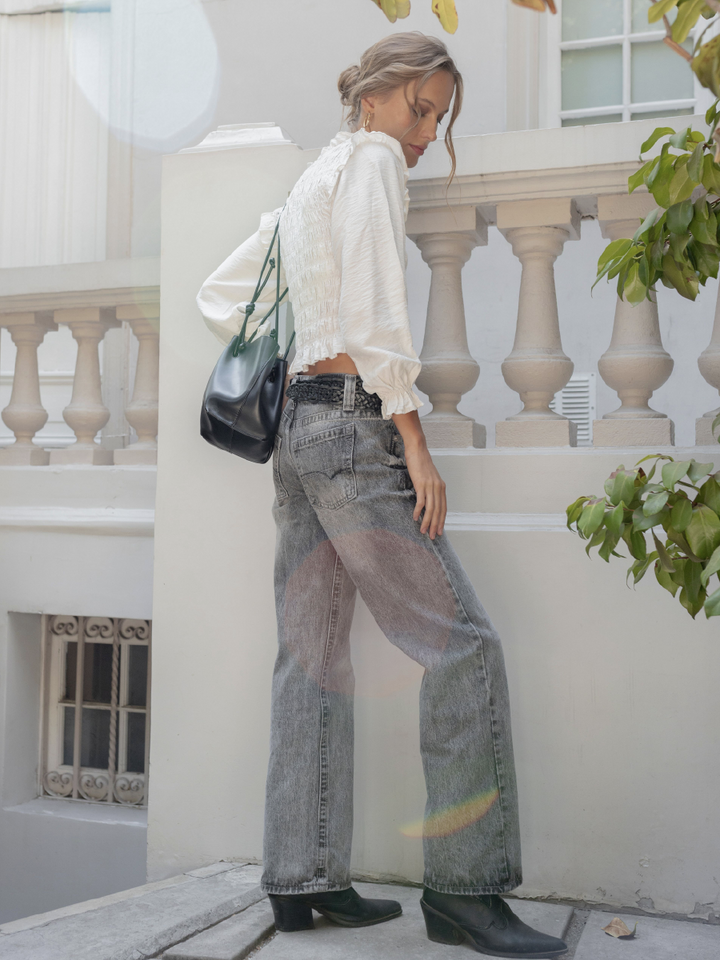 PANTALON JUANA GRIS