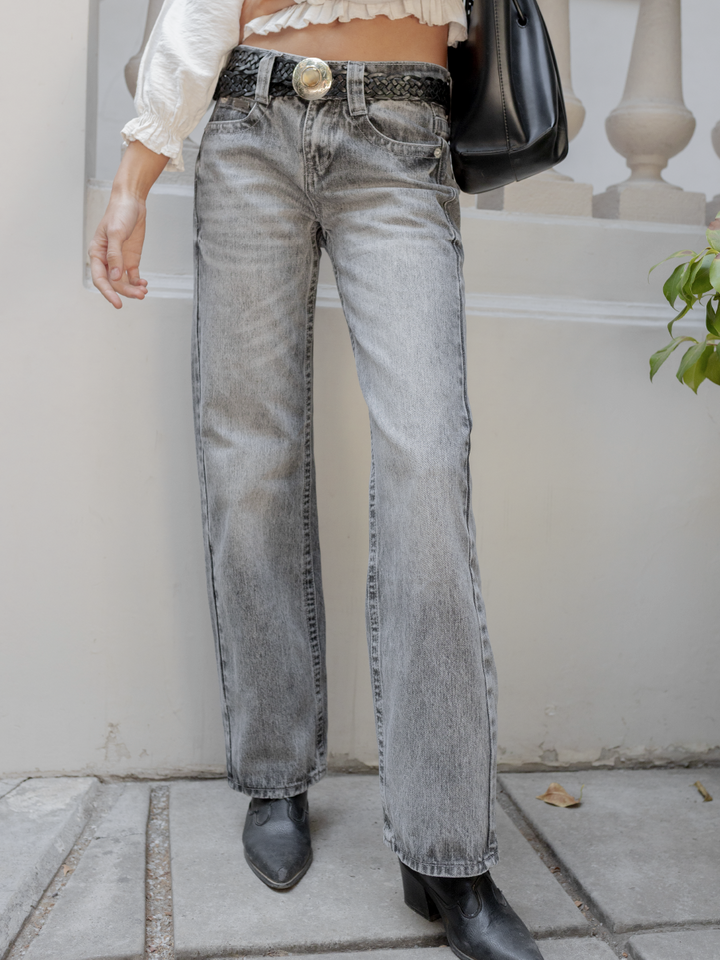PANTALON JUANA GRIS