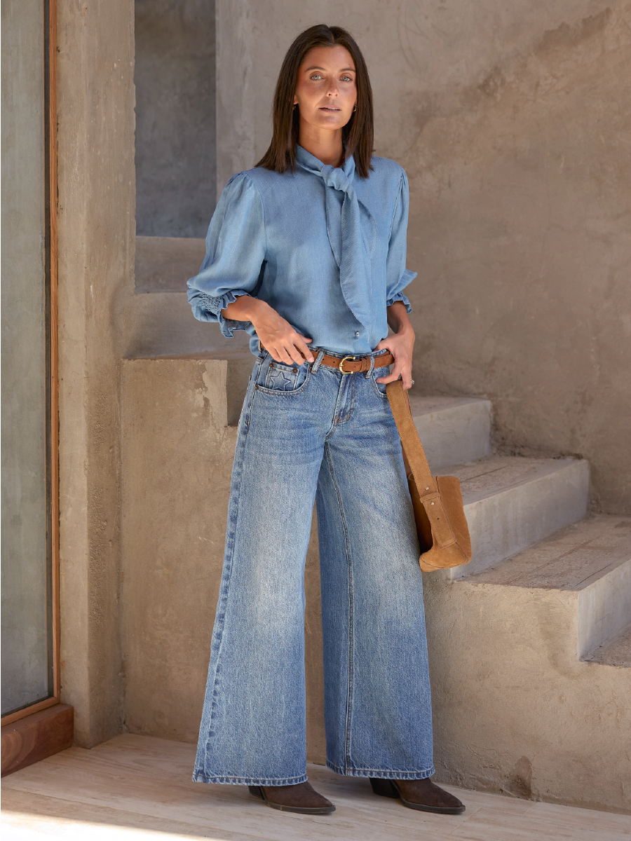 PANTALON AMELIE AZUL