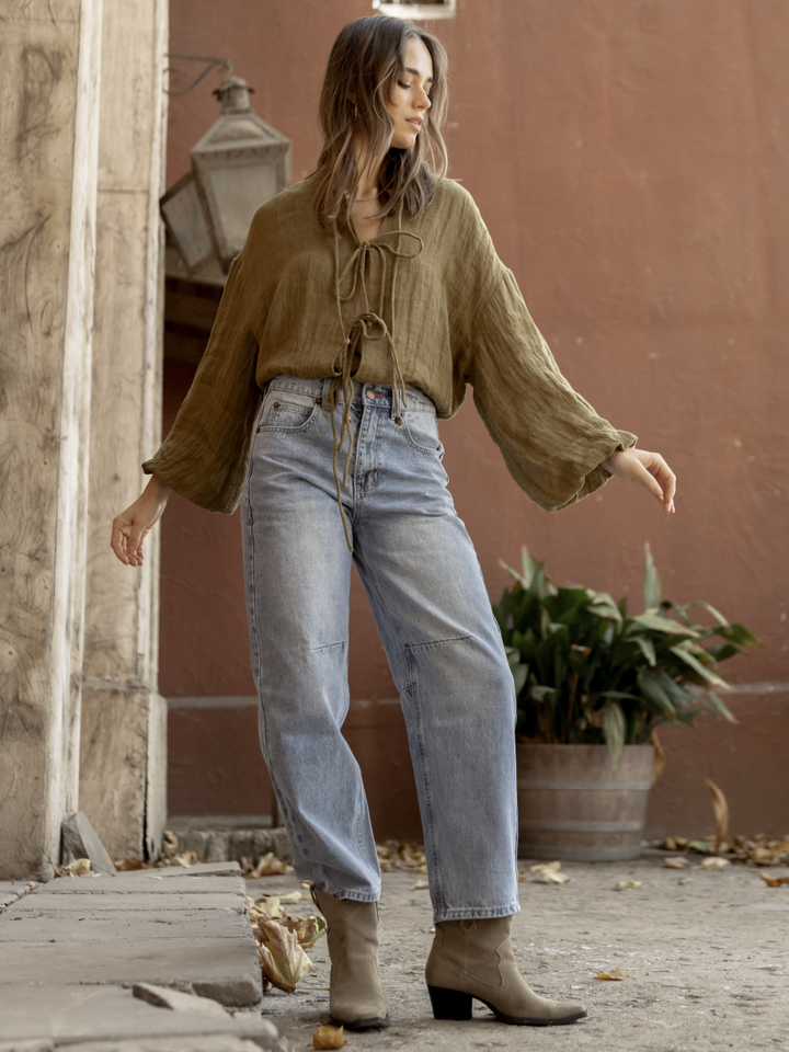 PANTALON CANDELARIA AZUL