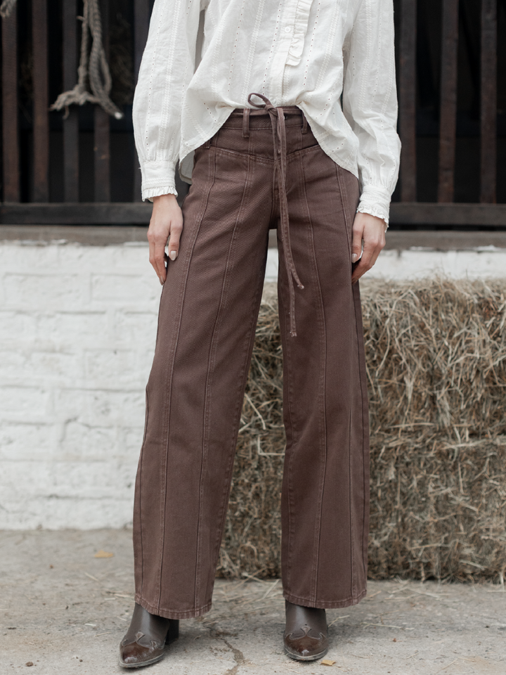 PANTALON ESME CAFE