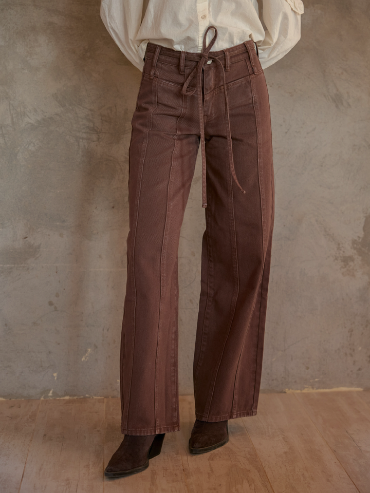 PANTALON ESME CAFE