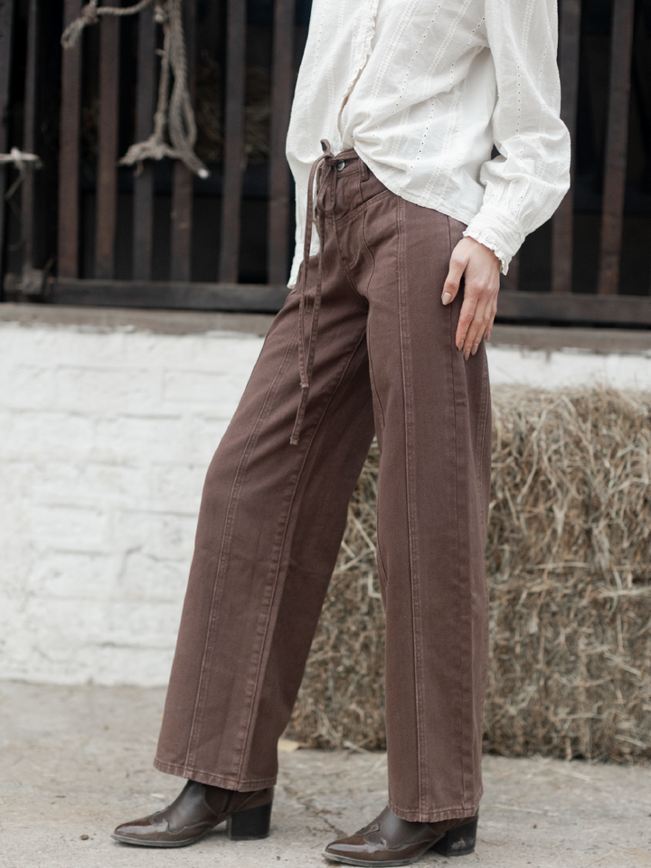PANTALON ESME CAFE