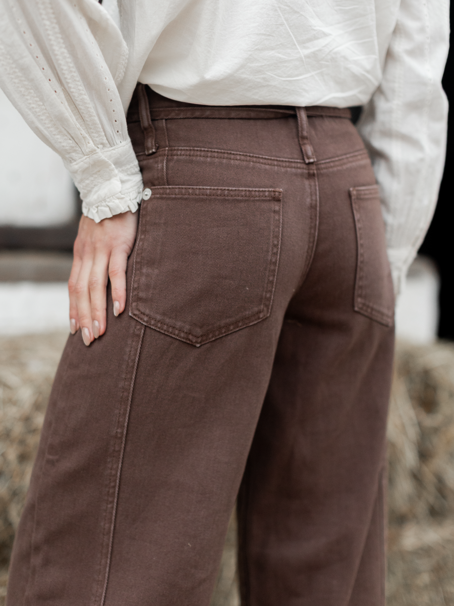 PANTALON ESME CAFE