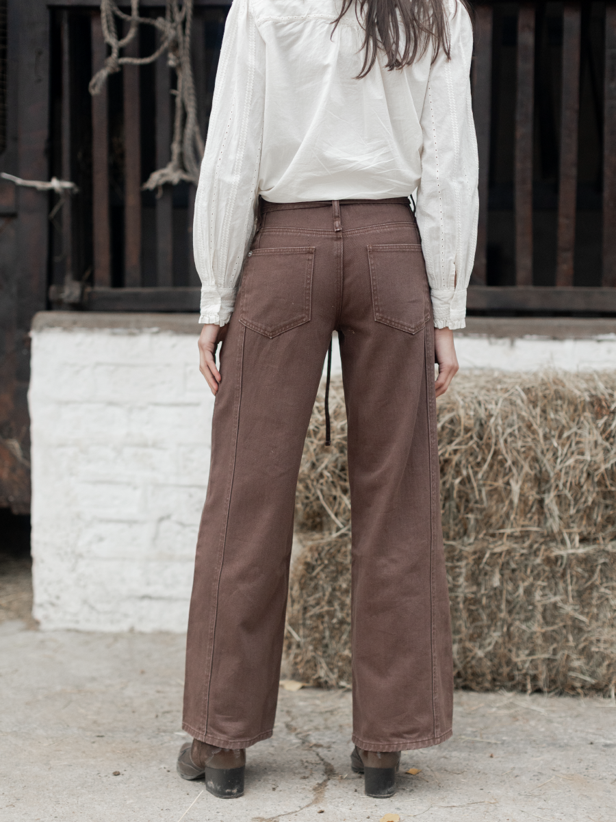 PANTALON ESME CAFE