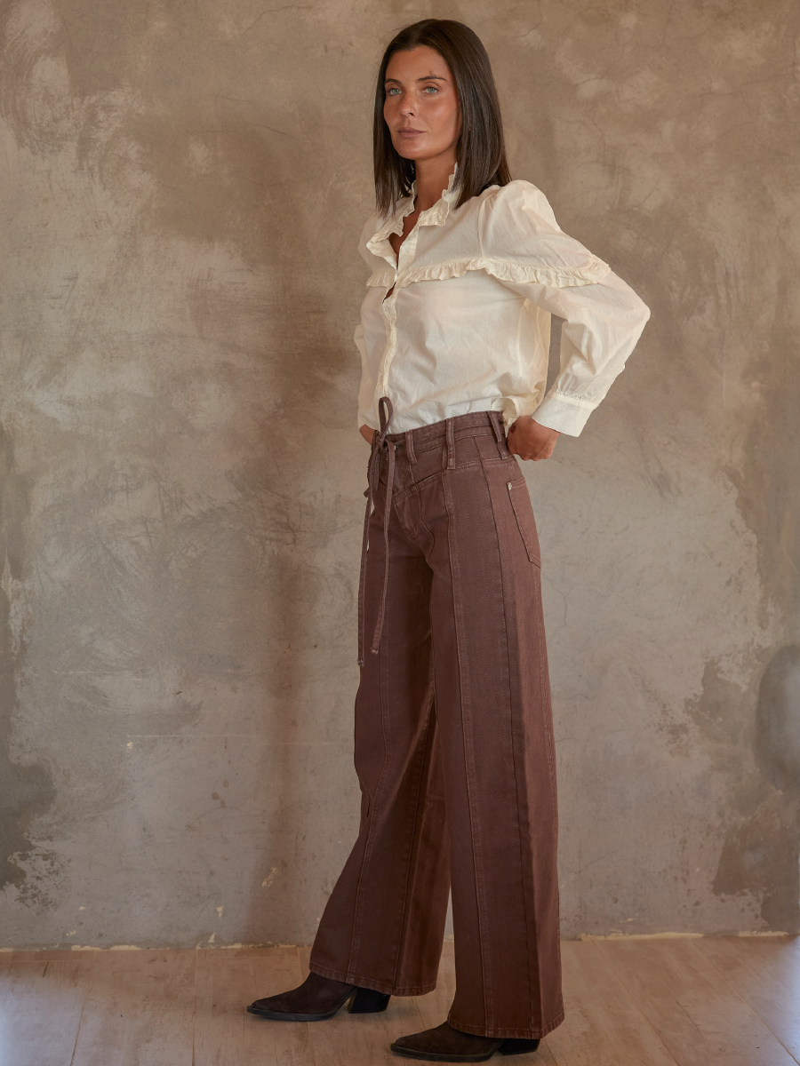 PANTALON ESME CAFE