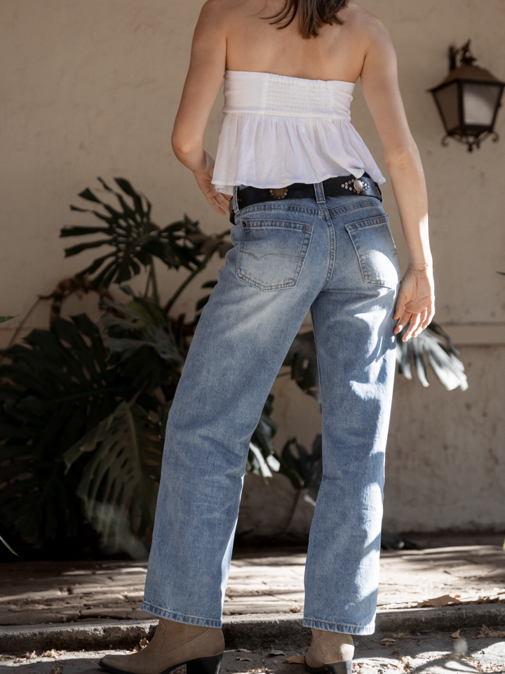 PANTALON JUANA AZUL