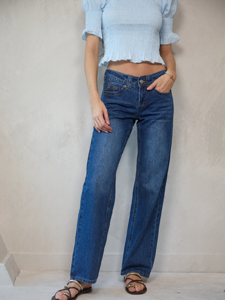 PANTALÓN JUANA AZUL OSCURO