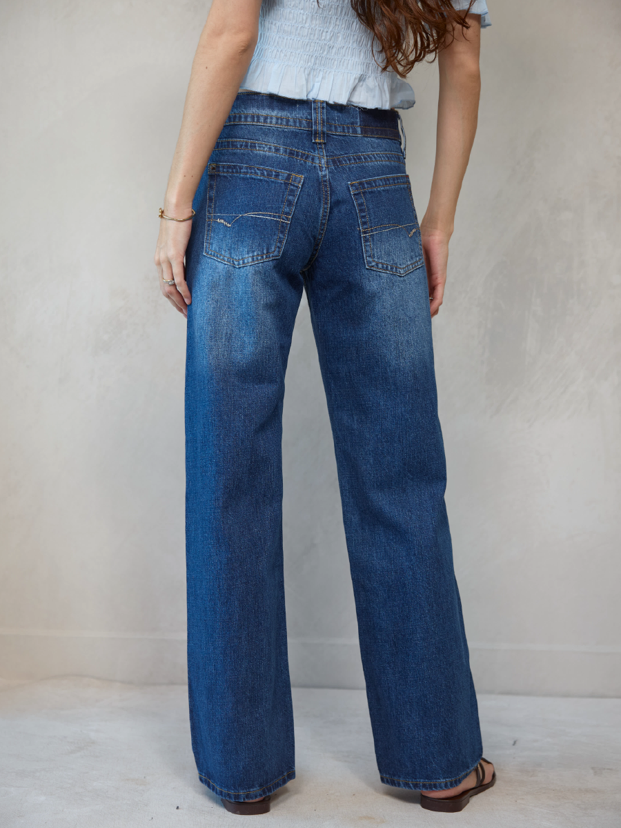 PANTALÓN JUANA AZUL OSCURO