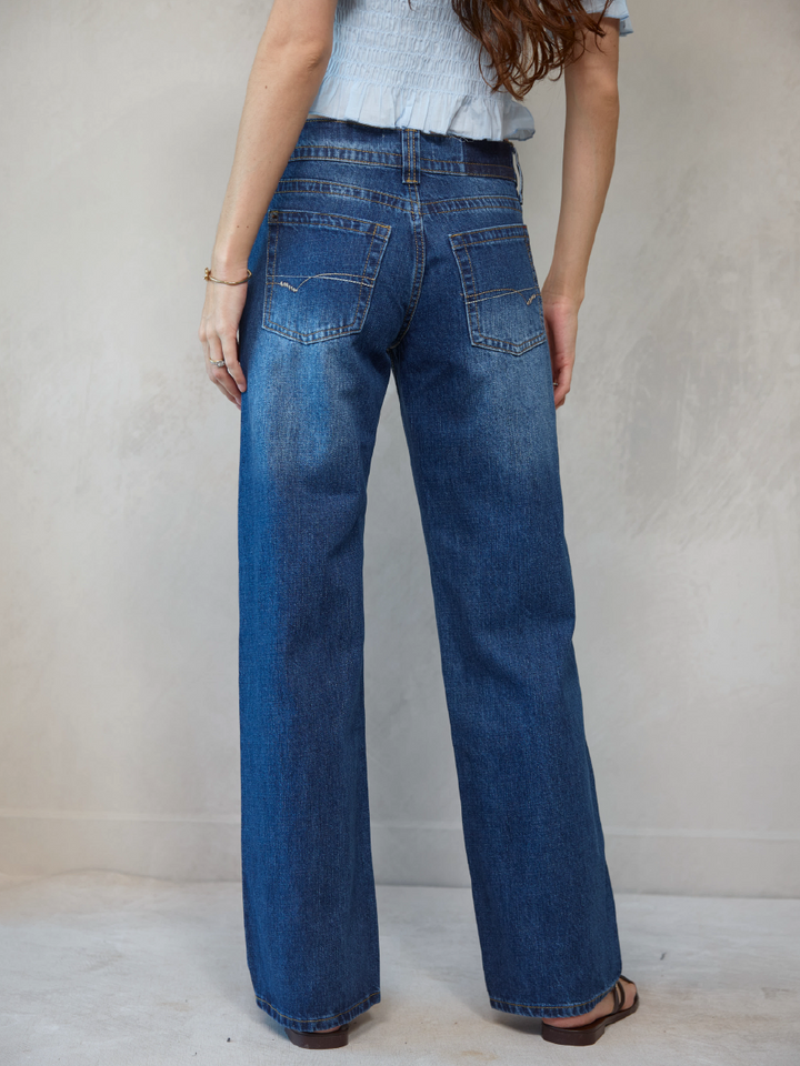 PANTALÓN JUANA AZUL OSCURO