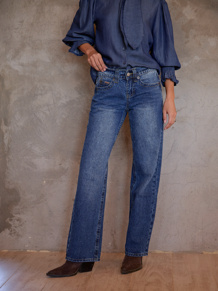 PANTALÓN JUANA AZUL OSCURO