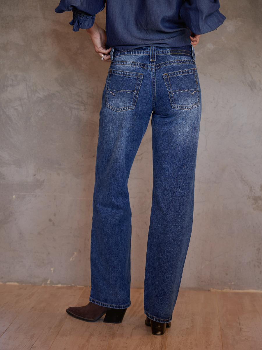 PANTALÓN JUANA AZUL OSCURO