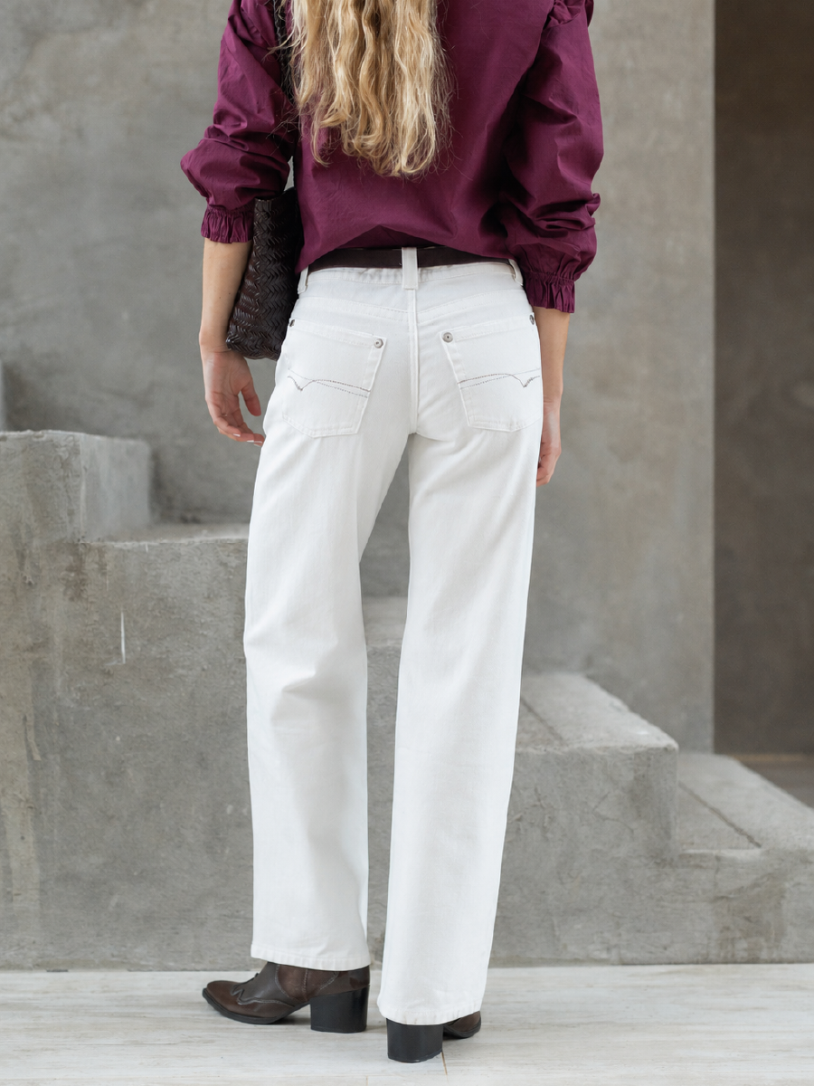 PANTALON JUANA BLANCO