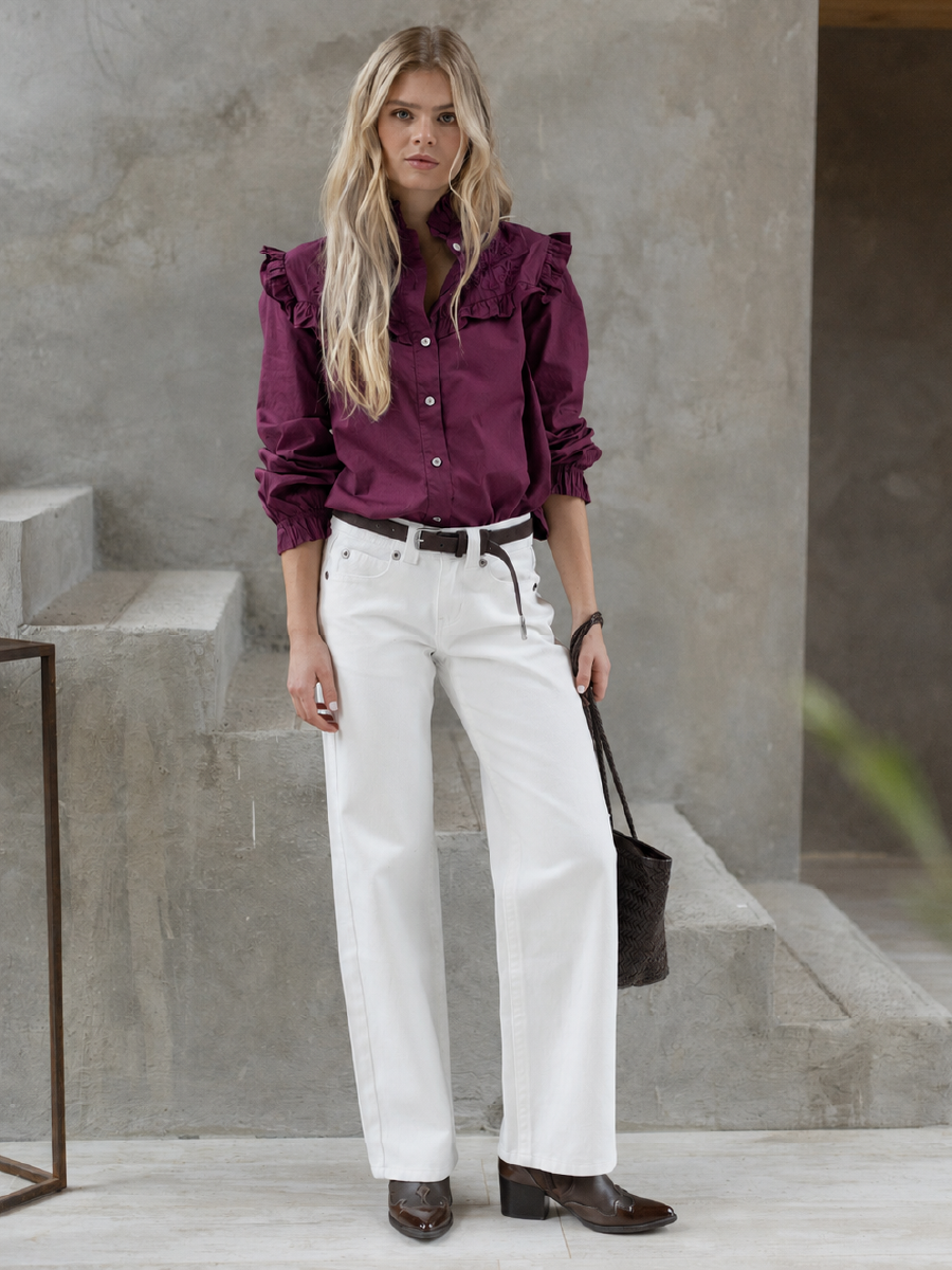 PANTALON JUANA BLANCO