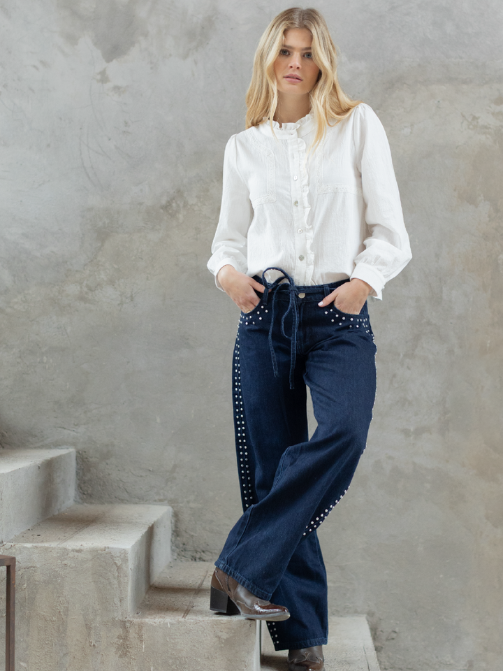PANTALON KAYLA AZUL OSCURO