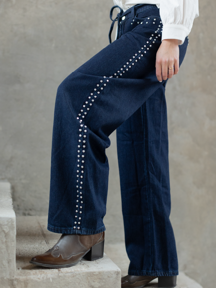 PANTALON KAYLA AZUL OSCURO