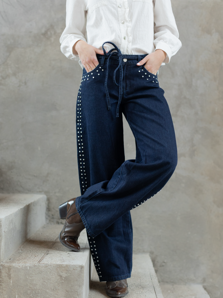 PANTALON KAYLA AZUL OSCURO