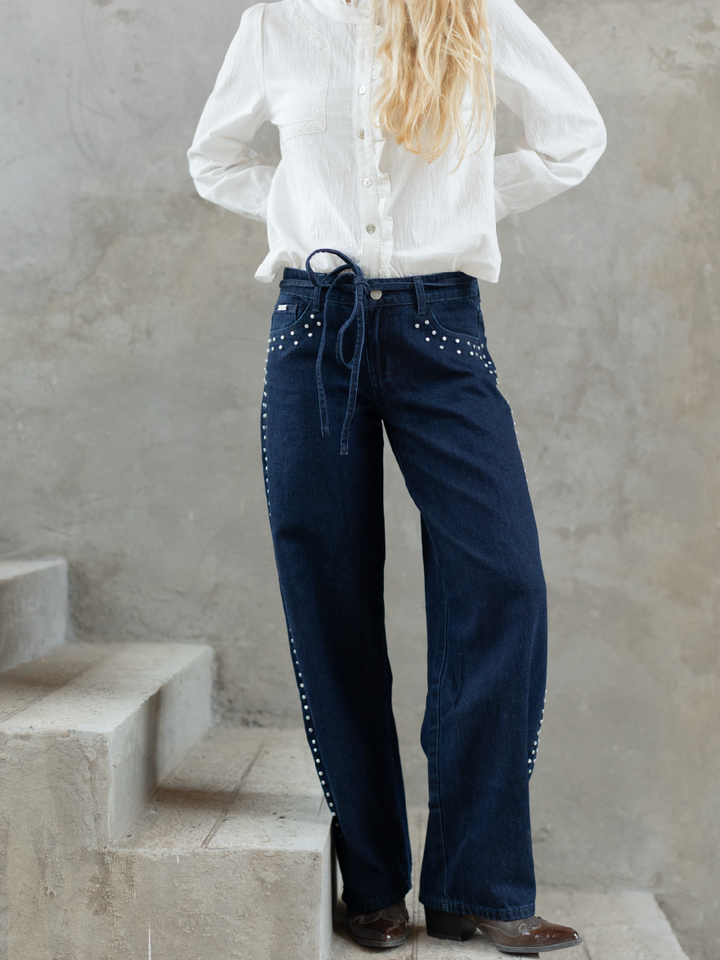 PANTALON KAYLA AZUL OSCURO